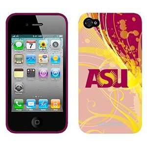  Arizona State Swirl on AT&T iPhone 4 Case by Coveroo  