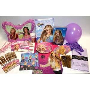  Ultimate Hannah Montana Party Kit & Pinata Toys & Games