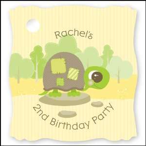  Turtle   20 Personalized Birthday Party Die Cut Card Stock 