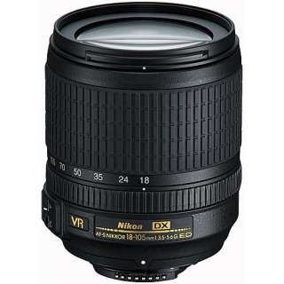Nikon 18 105mm f/3.5 5.6G ED VR AF S DX Nikkor Autofocus Lens 18 105 