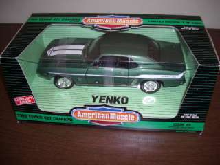 1969 YENKO 427 COPO Camaro Rally Green 1/18 SYC  