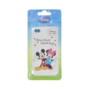  For Apple iPhone 4S 4 Mickey & Minnie Mouse on White OEM 