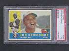 1960 Topps Don Newcombe # 345 Reds PSA 7 NM