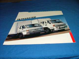 1986 Chevy Sales Brochure Chevy Trucks TiltMaster  