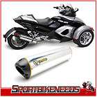 Can Am Spyder Two Brothers Single Aluminum Exhaust