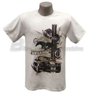   Running Horse Engine Paint Elements Gray Cotton T Shirt Shirt  