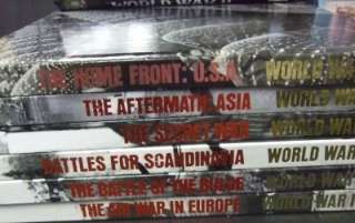 WORLD WAR TWO II 12 DVDS 37 BOOKS TIME LIFE HISTORY  