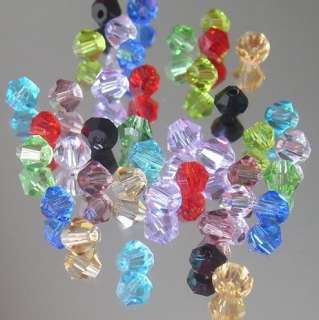 New Loose Bicone Crystal Beads #5301 4mm Wholesale Price 100PCS/Lot 