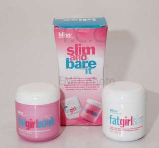 BLISS FAT GIRL SLIM AND BARE IT FATGIRL CELLULITE FAT TONING CREAM 
