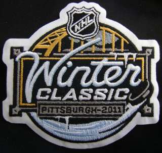 NHL 2011 WINTER CLASSIC PENGUINS CAPITALS JERSEY PATCH  
