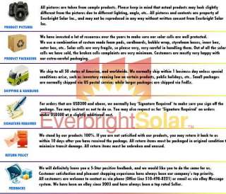 72 Multi 6x6 Solar Cells for DIY Solar Panel 156mm  