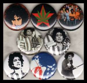 ABBIE HOFFMAN 1 buttons pinback YIPPIE AMERICA PROTEST  