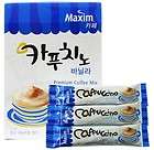 korean maxim premium cappuccino vanilla coffee mix 5 sticks returns