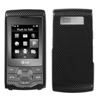 New AT&T LG GU295 GU292 Cell Phone Carbon Fiber Shield Accessory Hard 