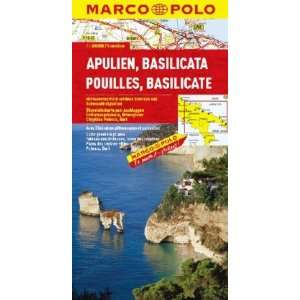 Italien. 1300000 Marco Polo Regionalkarte Italien 08. Apulien 