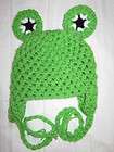 Lil Frog Crochet Hat, Sizes Newborn to Adult Handmade