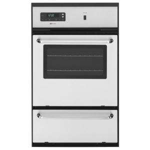 Maytag 24 In. Gas Single Wall Oven in Stainless Steel CWG3100AAS at 