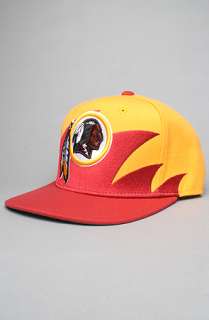 Mitchell & Ness The Washington Redskins Sharktooth Snapback Hat in 