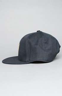 WeSC The SC Snapback Cap in Medium Blue  Karmaloop   Global 