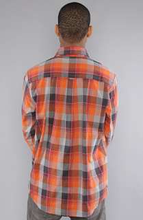 Burton The Cascade Buttondown Shirt in Orangemen  Karmaloop 