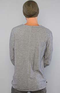 COMUNE The Ford Henley in Grey  Karmaloop   Global Concrete 