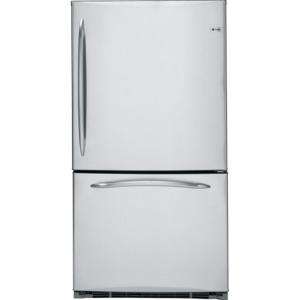GE Profile 20.9 cu. ft. 35.875 in. Wide Bottom Freezer Refrigerator in 