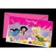 Tinkerbell Fairies Springtime 6 Einladungskarten Kindergeburtstag von 