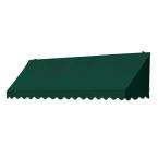 ft. Traditional Awning Replacement Cover Forest Green