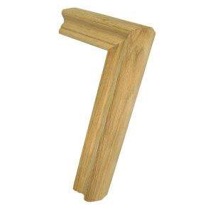 in. Red Oak Handrail Fitting / Rail Drop 7599 6501140 at The 