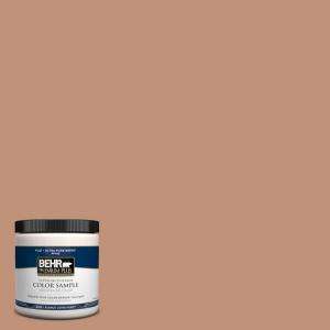 BEHR Premium Plus 8 oz. Florentine Clay Interior/Exterior Paint Tester 