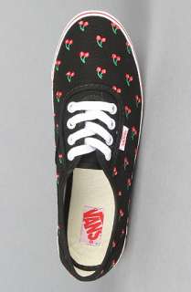 Vans The Cedar Sneaker in Black Cherries  Karmaloop   Global 