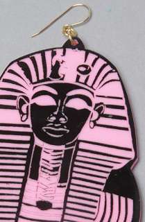 Melody Ehsani The King Tut Earring in Pink and Black  Karmaloop 