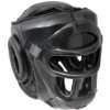 Pro PU Full Face Kopfschutz mit Maske / Visier / Gitter Thaiboxen