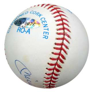   Mantle Autographed Signed AL Baseball No. 7 PSA/DNA #Q05644  