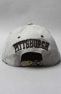Menaud Sportswear The Pittsburgh Pirates Snakeskin Snapback Hat in 