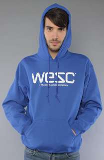 WeSC The WeSC Hoody in Royal Blue  Karmaloop   Global Concrete 