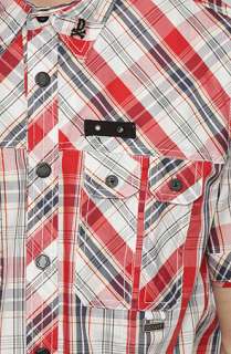 Dissizit The Squad SS Buttondown Shirt in Red Plaid  Karmaloop 