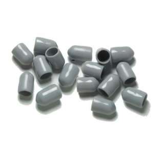 ClosetMaid Nickel End Caps for Ventilated Wire Shelves (16 Pack) 10163 