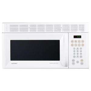 Hotpoint 1.5 cu. ft. Over the Range Microwave in White RVM1535DMWW at 