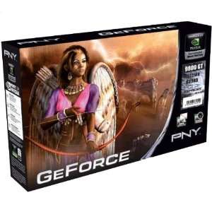 PNY GeForce 9800GT 512MB GDDR3 PCI Express Grafikkarte  