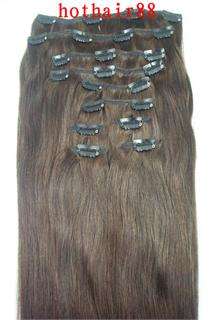 More Colors Remy10pcs180g Human Hair Clip In Extension  