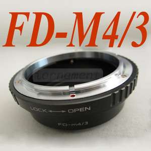   FD lens to MICRO 4/3 M4/3 adapter for E P1 P2 G1 G2 GF1 GF2 GH1 GH2