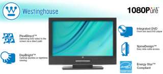 Westinghouse VK 40F580D 40 LCD 1080P HDTV/DVD Combo   1080p, 169 