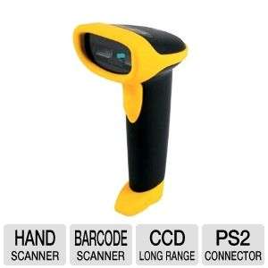   CCD Long Range Barcode Scanner with PS2 Cable 