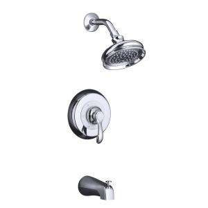 KOHLER Fairfax 1 Handle Tub and Shower Faucet Trim Only in Polished 