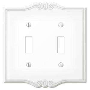   Gang White Toggle Wall Plate (6PCW102) from 
