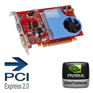 MSI M452 9502 GeForce 9500 GT Video Card   512MB DDR2, PCI Express 2.0 