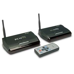 Kworld PlusTV Wireless PC To TV Converter   2.4G Wireless, Multi Input 
