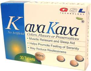   SIZES GSL KAVA KAVA MUSCLE RELAXER AND SLEEP AID LOWER STRESS FREE S/H