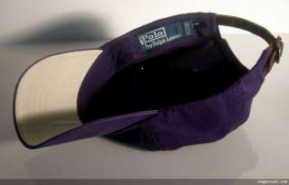 New POLO RALPH LAUREN Purple Mens BASEBALL CAP Hat Green PONY unisex 